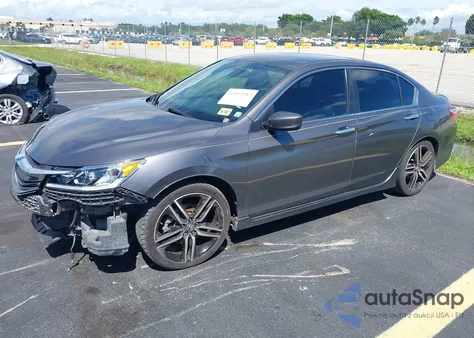 2016 Honda Accord Sport z USA, uszkodzony, nr VIN 1HGCR2F59GA071463